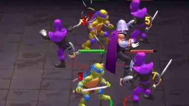 Capture d'écran de TMNT: Mutant Madness 2