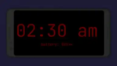 Capture d'écran de Night Clock (Digital Clock) 7