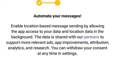 Capture d'écran de SMS From Android 4.4 2