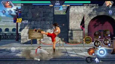 Capture d'écran de The King of Fighters ARENA 11
