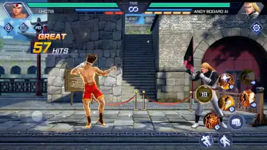Capture d'écran de The King of Fighters ARENA 5