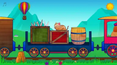 Capture d'écran de Animal Train 6