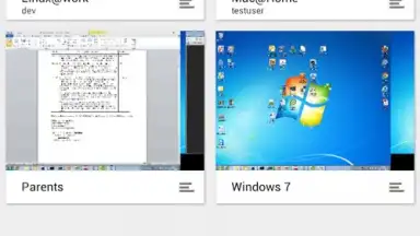 Capture d'écran de VNC Viewer 5