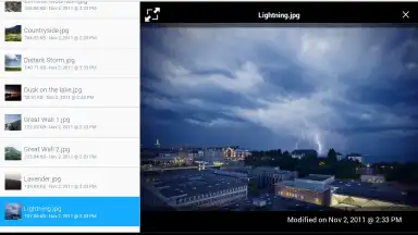 Capture d'écran de WD My Cloud 6