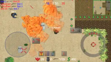 Capture d'écran de 2D Strike 8