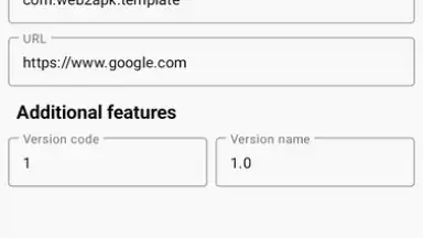 Capture d'écran de Website to App Converter 4