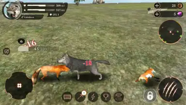 Capture d'écran de The Wolf 2