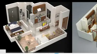 Capture d'écran de 3D Home Plans 3