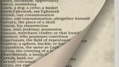 Capture d'écran de Bible Names with Meanings 5