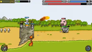 Capture d'écran de Grow Castle 4