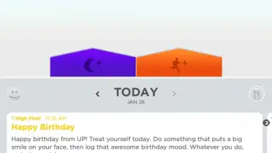 Capture d'écran de UP by Jawbone 4
