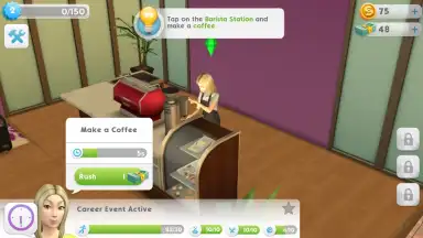 Capture d'écran de The Sims Mobile 5