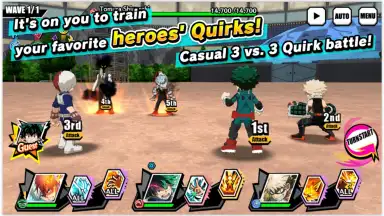 Capture d'écran de My Hero Ultra Impact 4