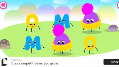 Capture d'écran de Bini ABC Games! Phonics 4 Kids 13
