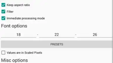 Capture d'écran de J2ME Loader 4