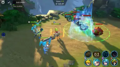 Capture d'écran de Elemental Titans 2
