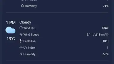 Capture d'écran de Live Weather 9