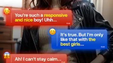 Capture d'écran de Flirtly - AI Girl 1