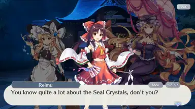 Capture d'écran de Touhou LostWord 13