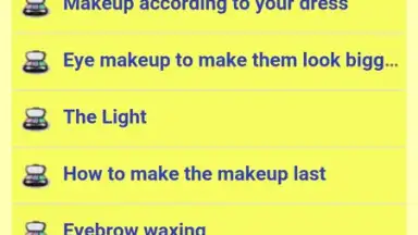 Capture d'écran de Professional Makeup 2