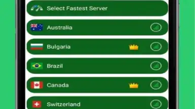 Capture d'écran de VPN Secure 3