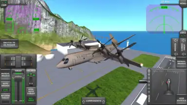 Capture d'écran de Turboprop Flight Simulator 11