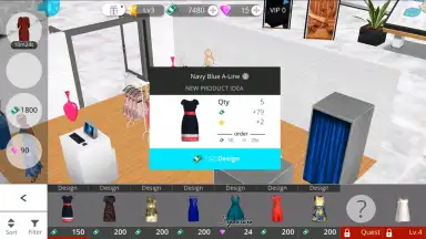 Capture d'écran de Fashion Empire 13