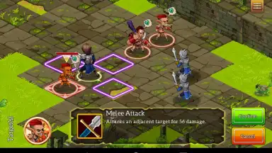 Capture d'écran de Dragonfall Tactics 1