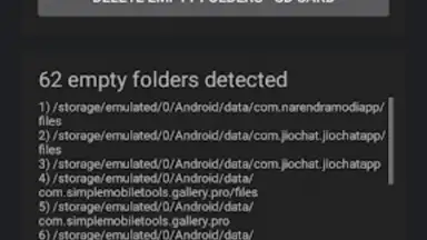 Capture d'écran de Empty Folder Cleaner 3