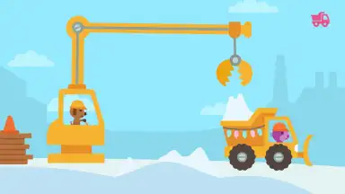 Capture d'écran de Sago Mini Holiday Trucks and Diggers 4