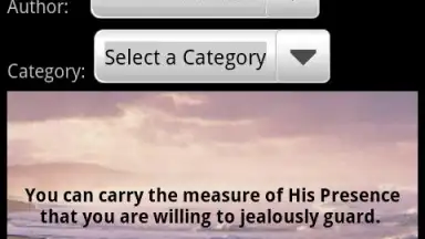 Capture d'écran de Christian Quotes 1