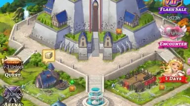 Capture d'écran de GoddessXPuzzle 4