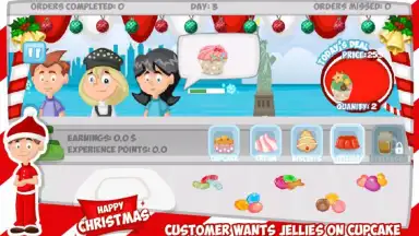 Capture d'écran de CupCake Dash-Cooking Game 5