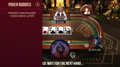 Capture d'écran de Zynga Poker 8