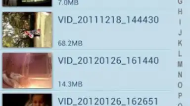 Capture d'écran de HD Video Player 4