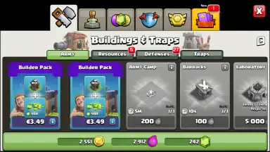 Capture d'écran de Clash of Clans 24