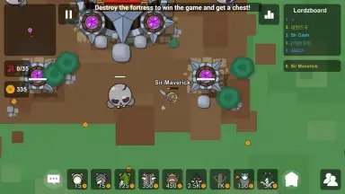 Capture d'écran de Lordz.io - Real Time Strategy Multiplayer IO Game 1