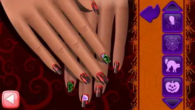 Capture d'écran de Halloween Nail 1