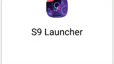 Capture d'écran de Galaxy S9 Launcher 1