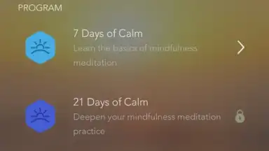 Capture d'écran de Calm - Sleep, Meditate, Relax 14