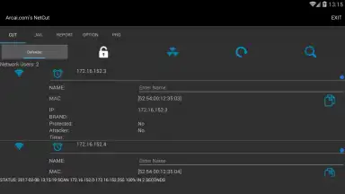 Capture d'écran de Arcai.com NetCut 2