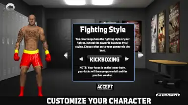 Capture d'écran de Kickboxing - Road To Champion Pro 4