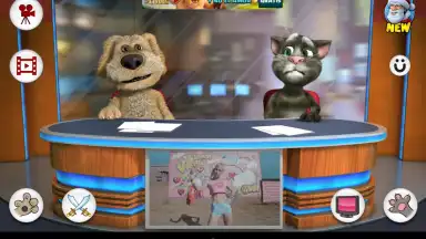 Capture d'écran de Talking Tom and Ben News Free 5