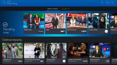 Capture d'écran de Fibe TV 1