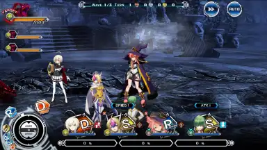Capture d'écran de BLAZBLUE ALTERNATIVE DARKWAR 6