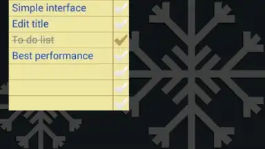 Capture d'écran de Note To Do. Widget 3