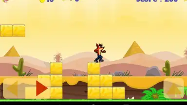 Capture d'écran de Crash World Bandicot 5