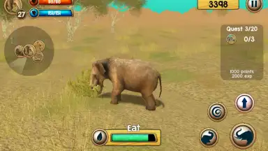 Capture d'écran de Wild Elephant Sim 3D 2