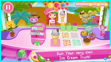 Capture d'écran de Strawberry Shortcake Ice Cream 5