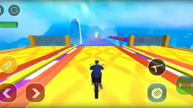 Capture d'écran de Police Bike Stunts Games 14